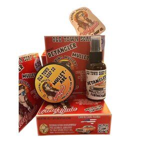 Old Town Soap Co. Mullet-Ade Detangler Pomade & Spray Set